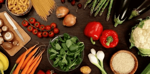 La dieta de un hombre sano